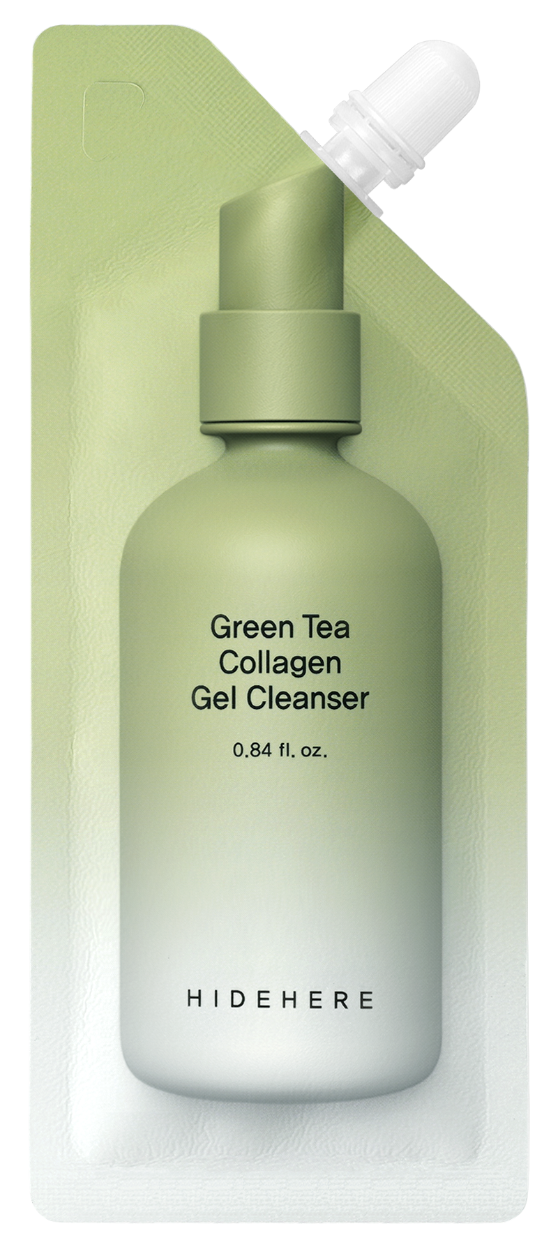 Hidehere Gren Tea Collagen Gel Cleanser 25ml