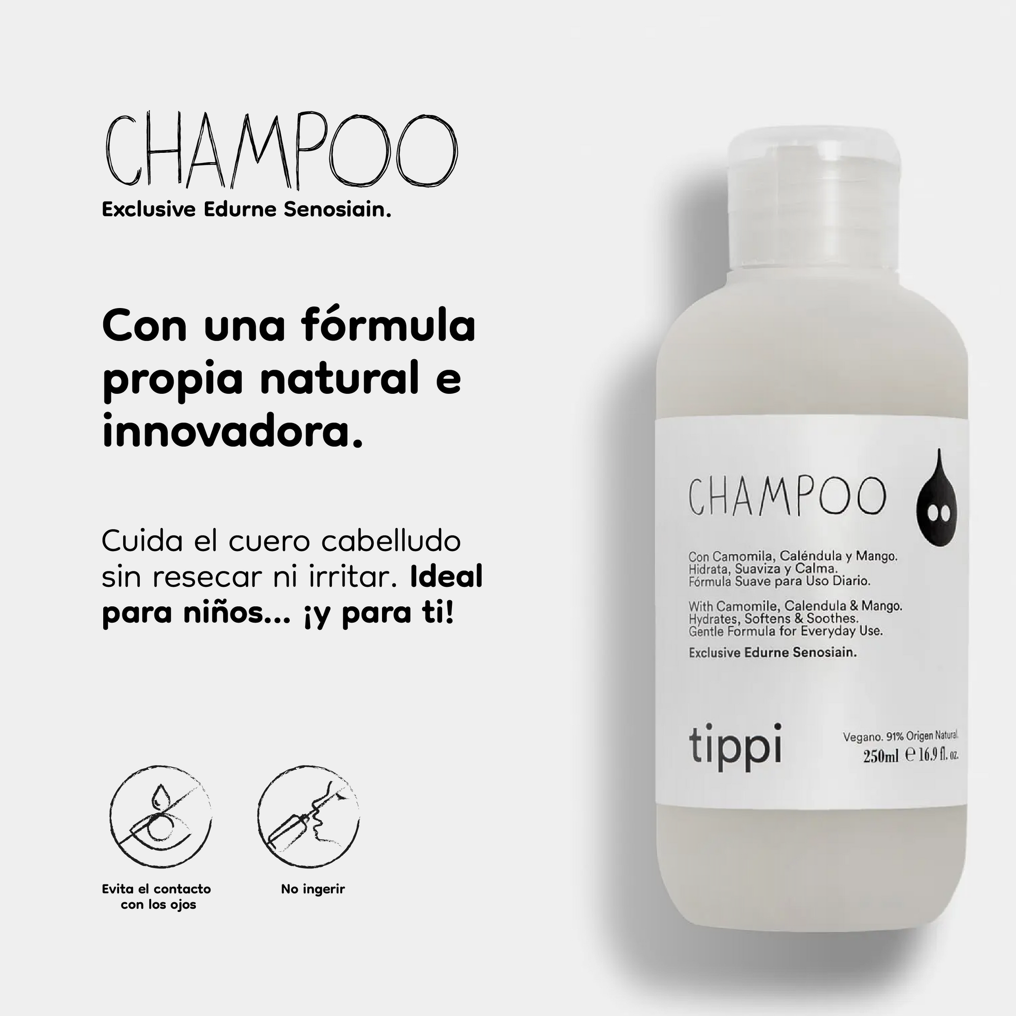 Champoo TIPPI by Edurne Senosiain 250ML