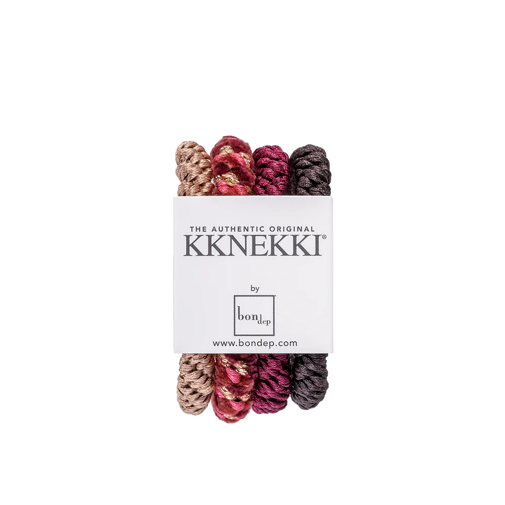 Kknekki pack 4 gomas Granate y Marrón
