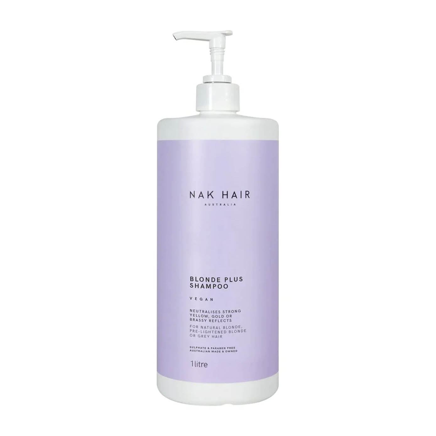 NAK Blonde Plus Shampoo 1 Litre