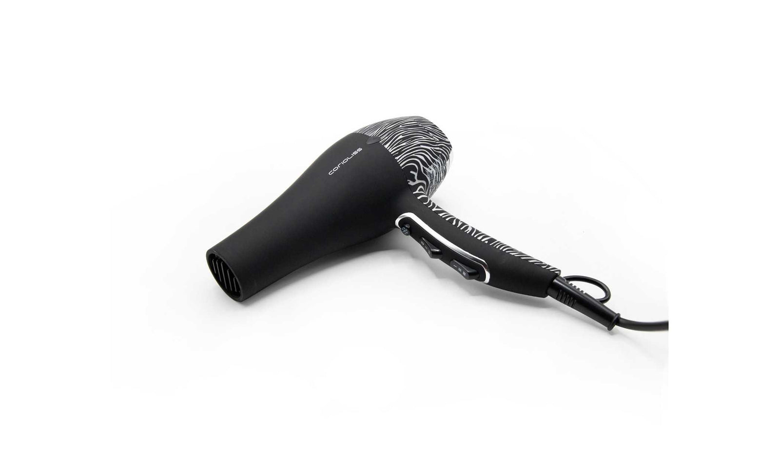 Secador Flow Dc Silver Zebra Soft Touch