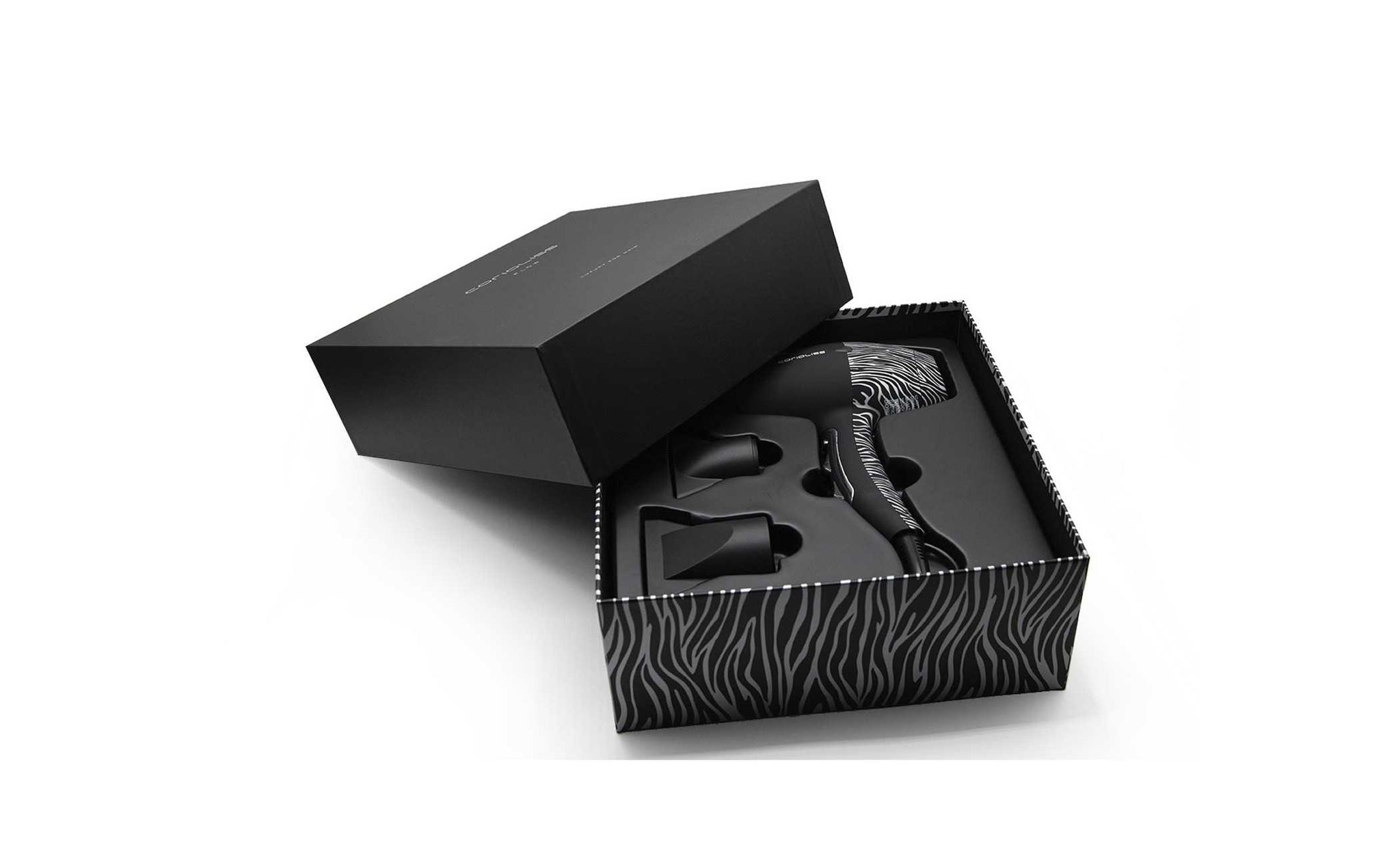 Secador Flow Dc Silver Zebra Soft Touch