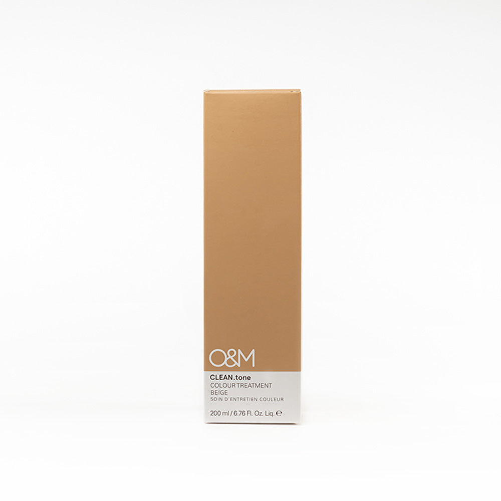 O&M Clean. Tone Beige colour treatment 200ML