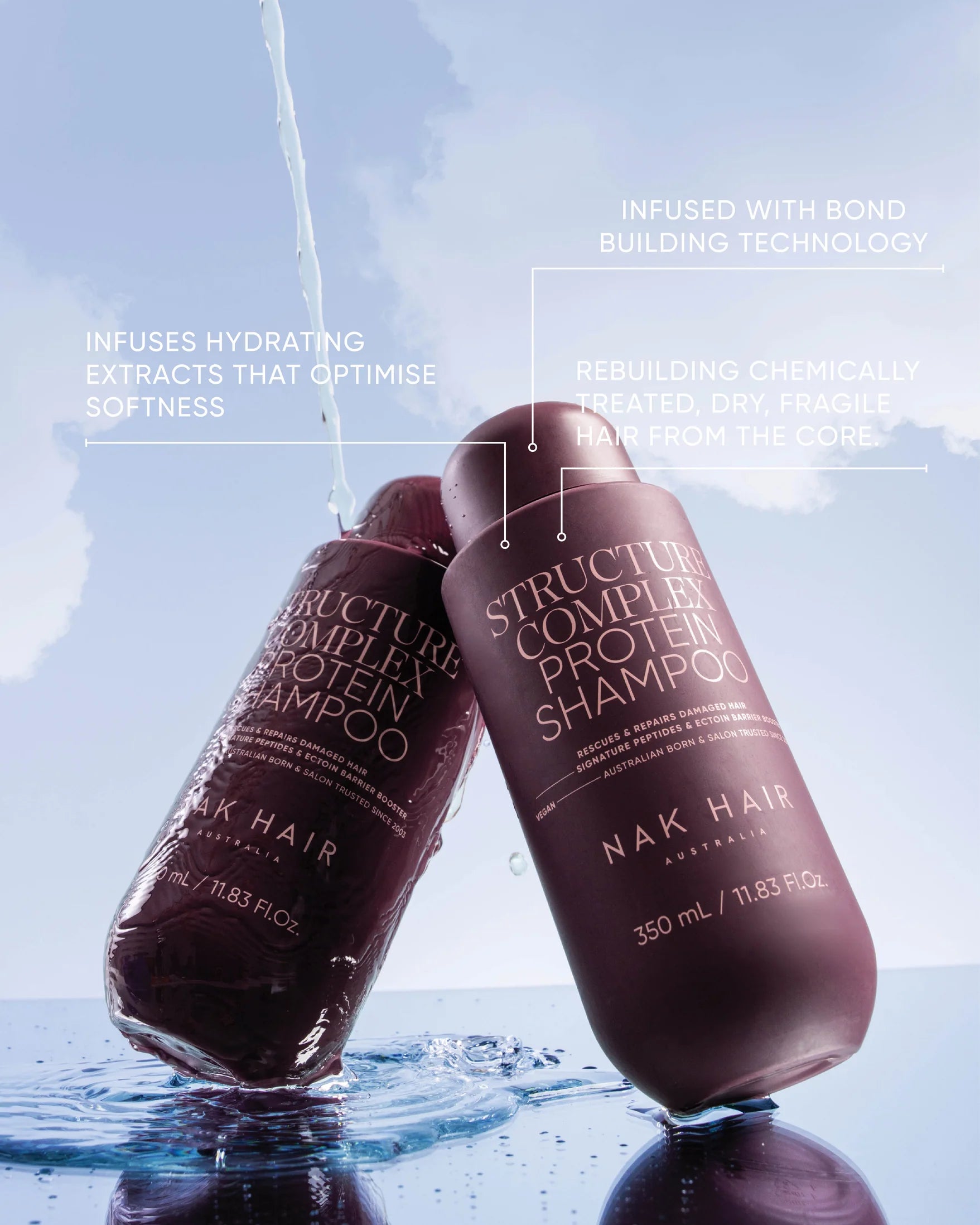 NAK Structure Complex Protein Shampoo 350ml