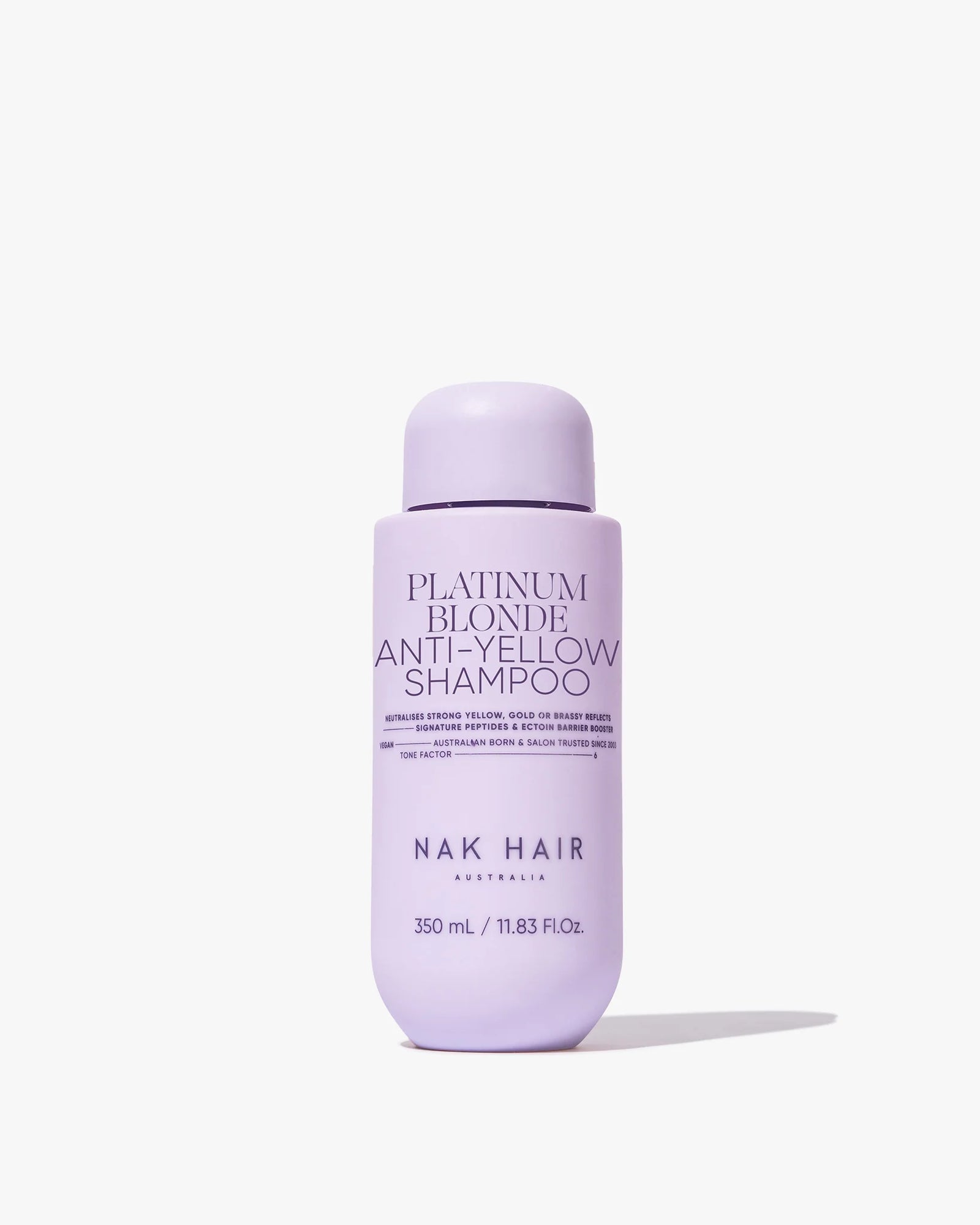 NAK Platinum Blonde Anti-Yellow Shampoo 350ml