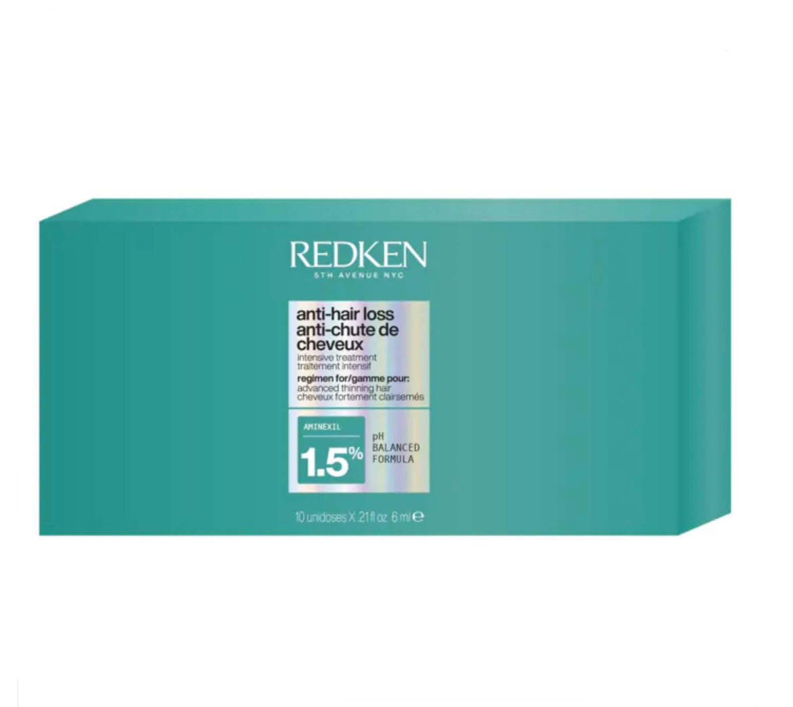 REDKEN Tratamiento Intensivo Anti-Caída 10 unidades.