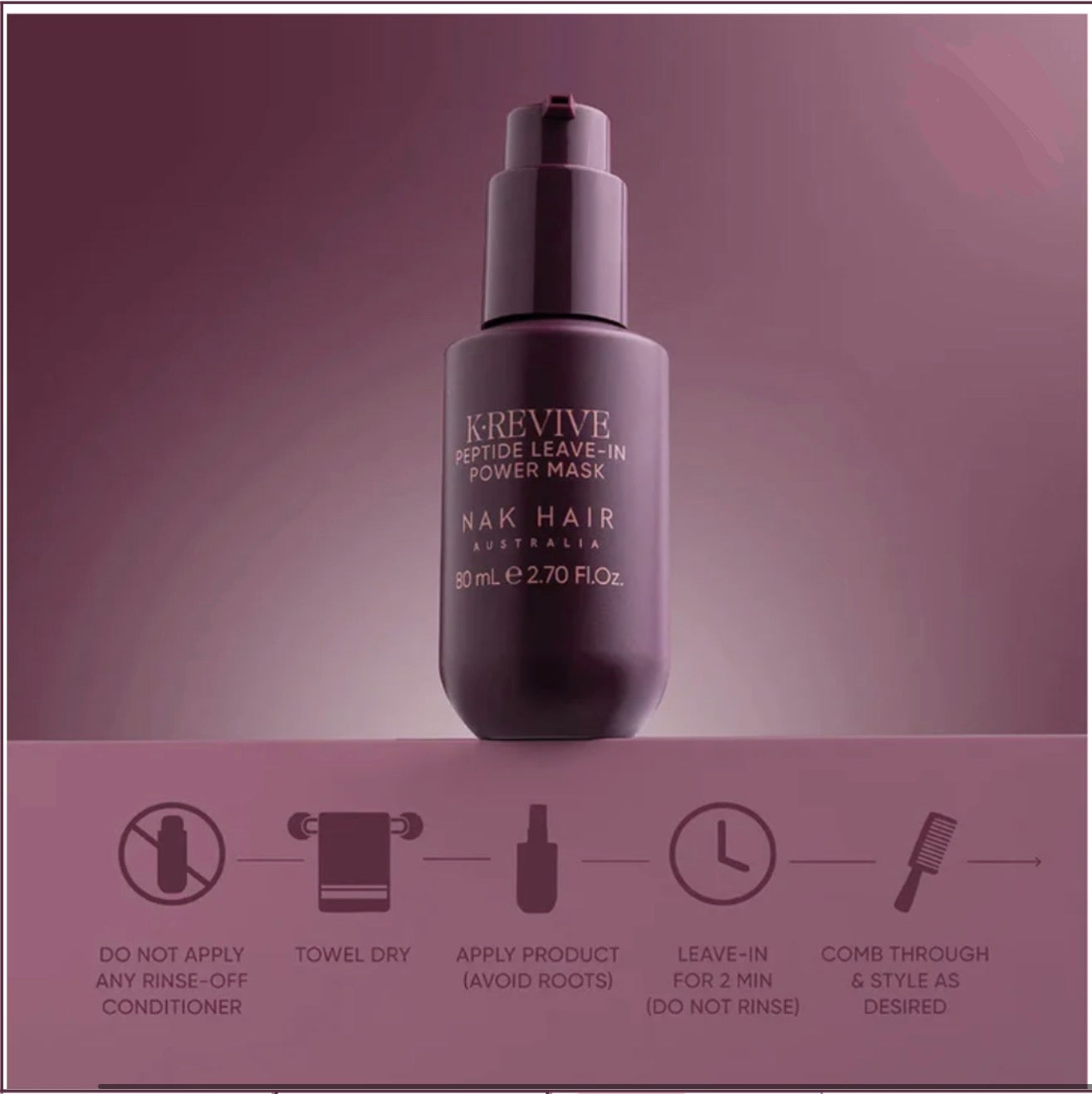 K.REVIVE Peptide Leave-In Power Mask 80ml
