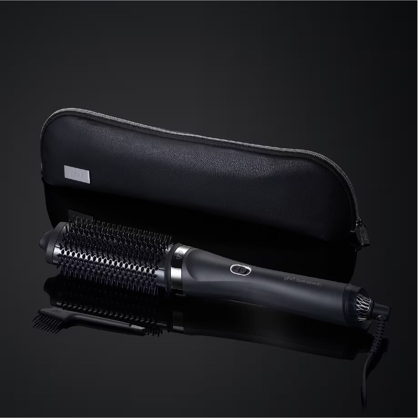 Cepillo secador 2 en 1 ghd duet blowdry negro