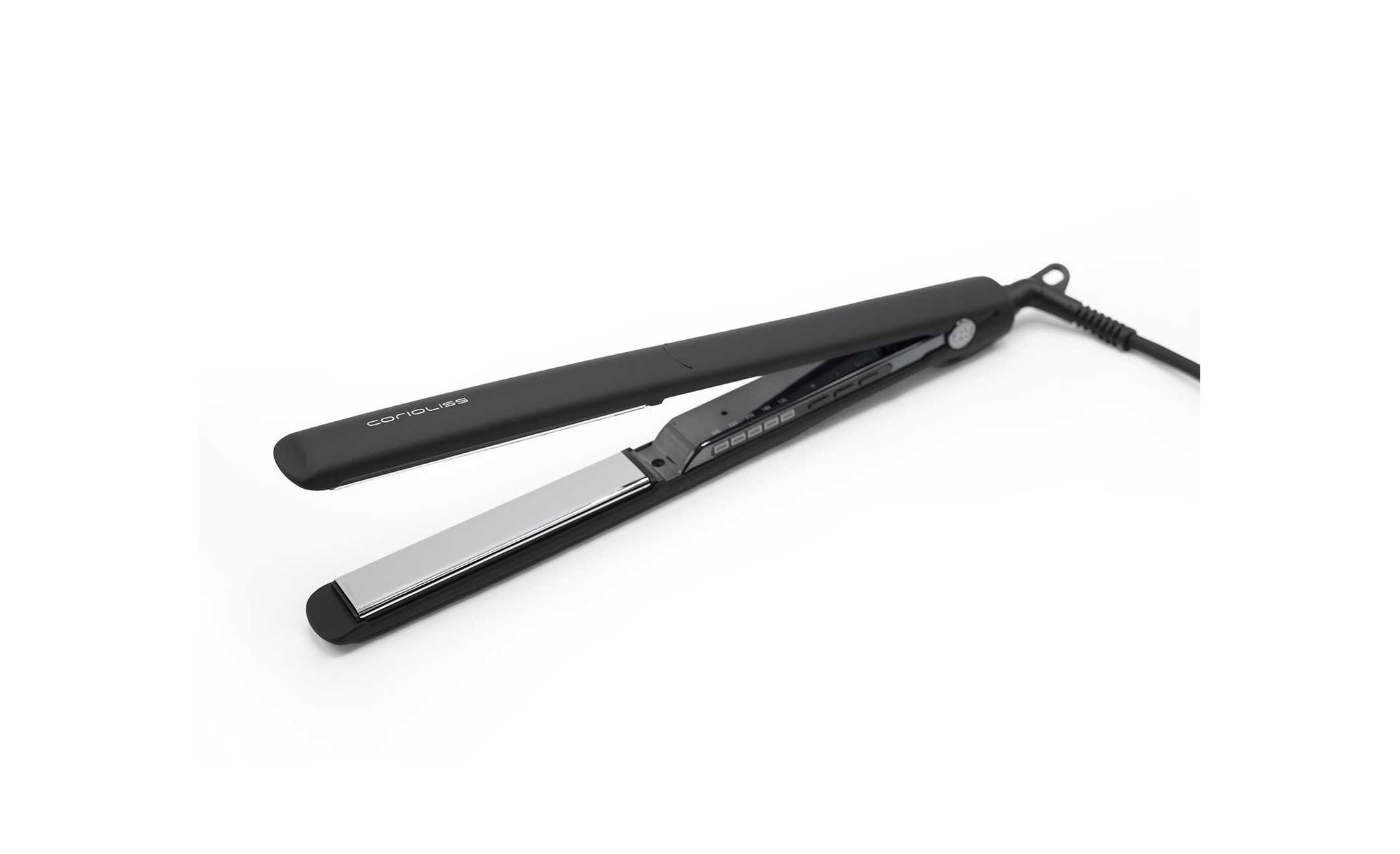 PLANCHA  CORIOLISS C3 BLACK SOFT TOUCH CHROME